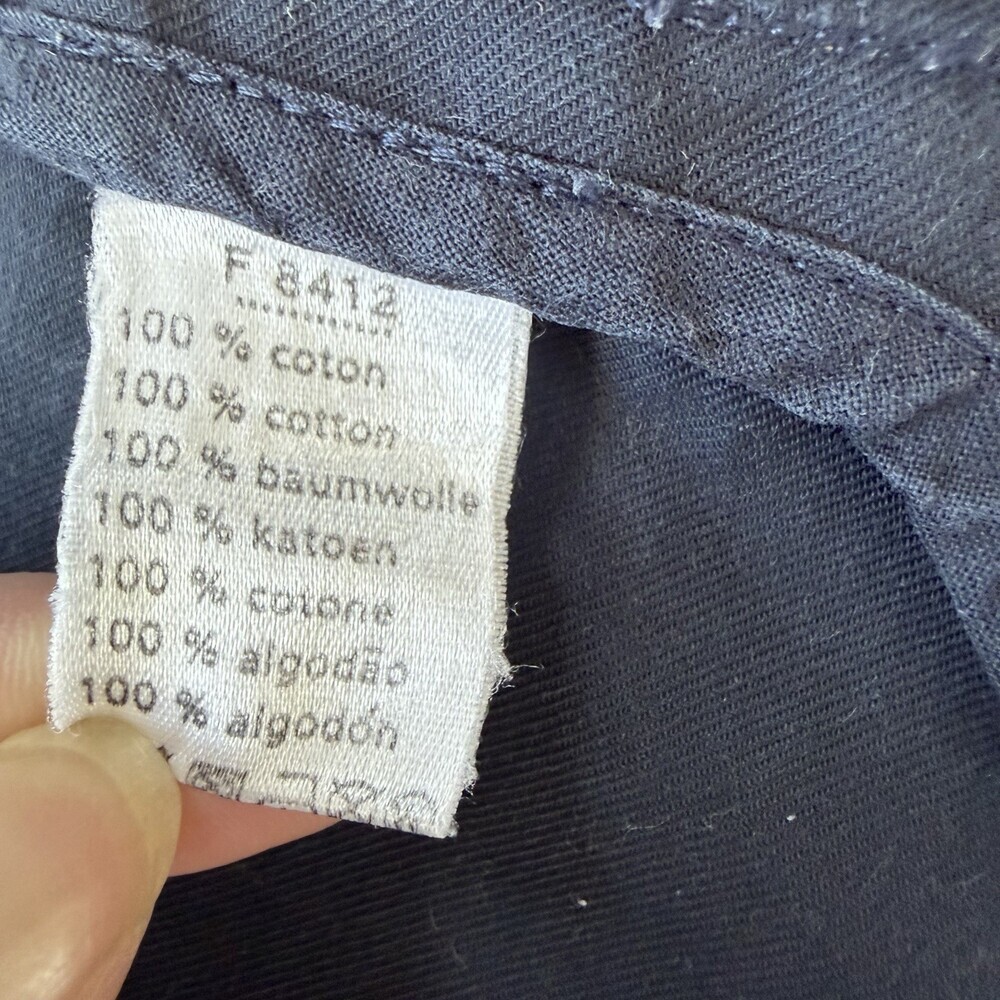 Lacoste Chore Jacket VINTAGE Women's (FR 40) 8 US RARE TONAL LOGO Coat Beige EUC - Picture 13 of 16
